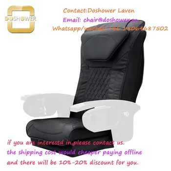 Massagem pedicure cadeira tampa transparente com personalizado pedicure tampa da cadeira assento para spa pedicure cadeira de pacotes
