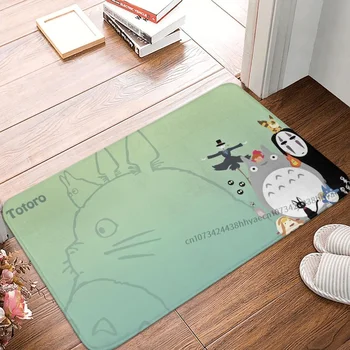 Studio Ghibli, antiderrapante, tapete da entrada, Cozinha Mat Totoro em Carpete Tapete de boas-Vindas Tapete Decorativo em Interior
