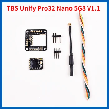 TBS Equipe blacksheep da barra UNIFYPRO32 Nano 5G8 v1.1 Micro Transmissor de Vídeo VTX 5.8 Ghz Transmissor