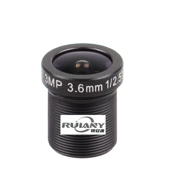 3,6 mm 3-megapixel 1/2.5-polegadas M12 de interface digital HD câmera de vigilância acessório da lente