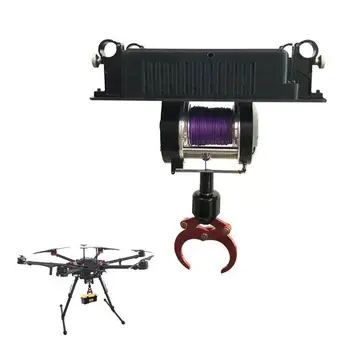 5 kg de Carga útil Controle Remoto Drone Guincho com Gancho Soprador de Ar Drone Soltando Sistema Drone Acessórios
